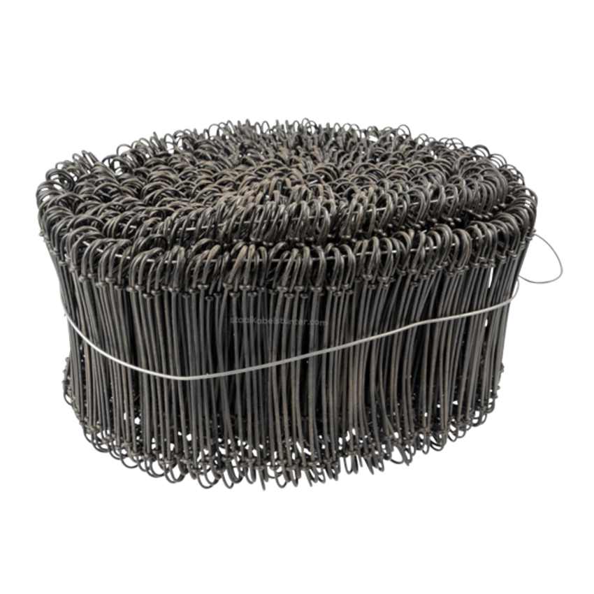 Tie-wire - Twisting wires black PVC 1,4x100mm