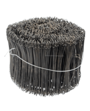 Tie-wire - Twisting wires black PVC 1,4x140mm