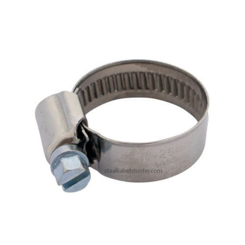 stainless steel hose clamp 12-20mm DIN 3017