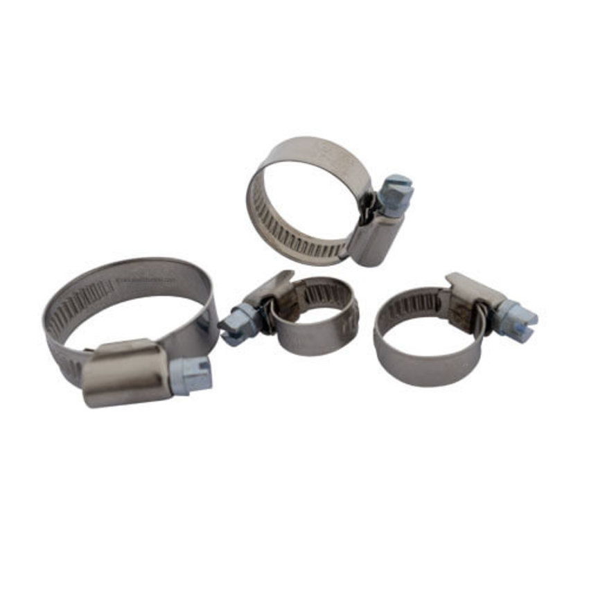 stainless steel hose clamp 20-32mm DIN 3017