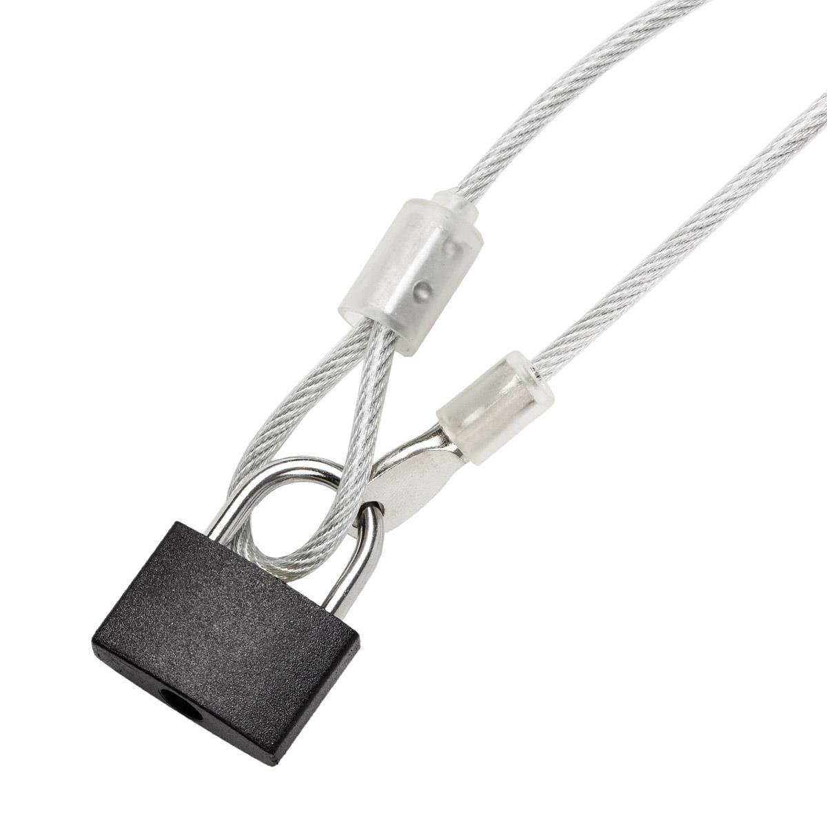 Security Cable 5 Meter With Padlock X 4Mm For Sale Wire rope stunter