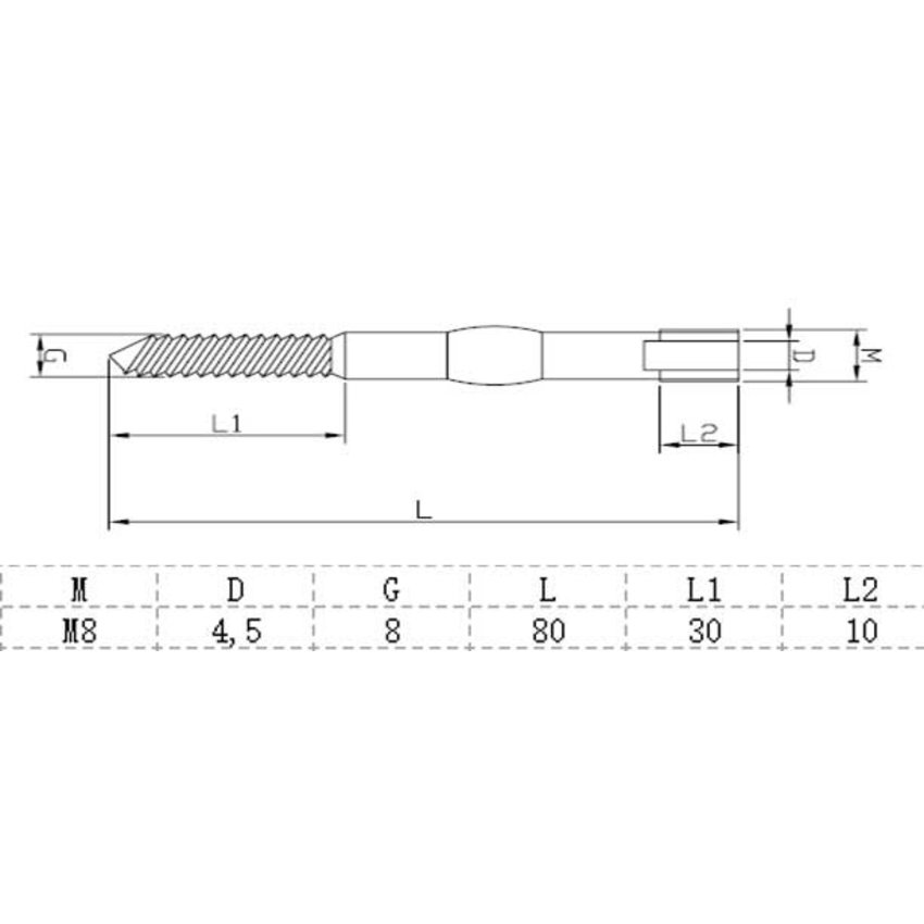 Plant Geleider-schroef Rvs Trellis