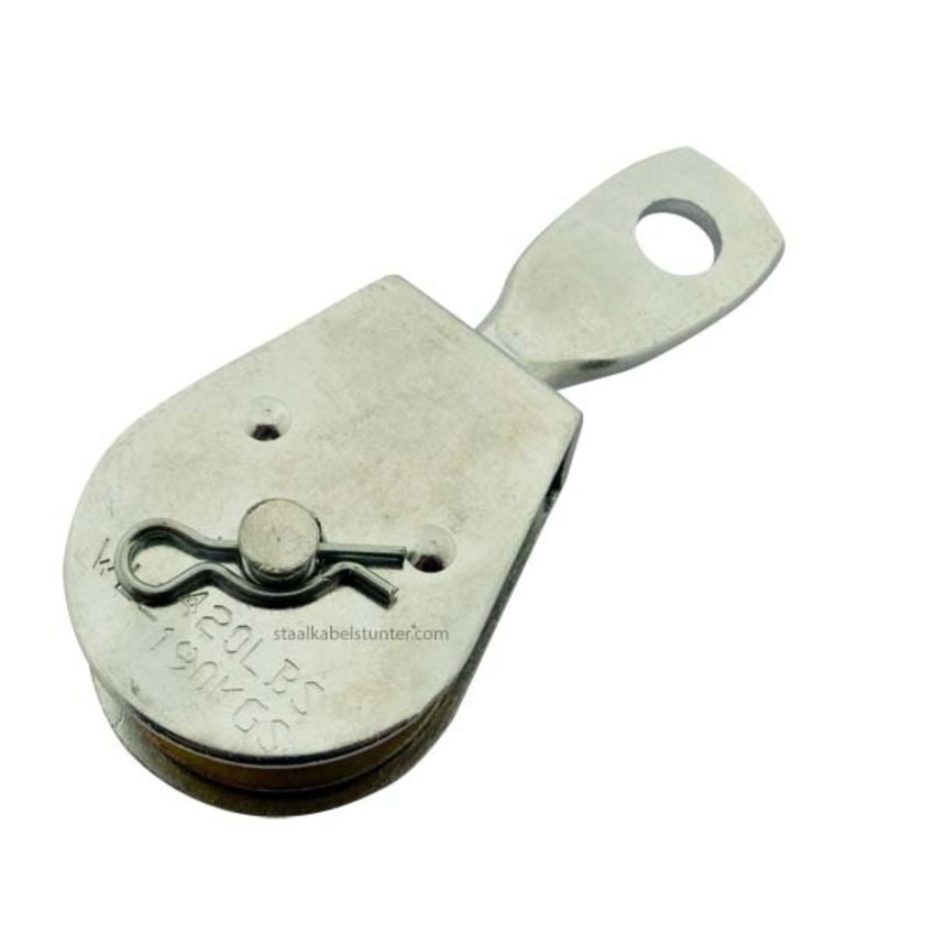 Blockseilrolle mit schwenken