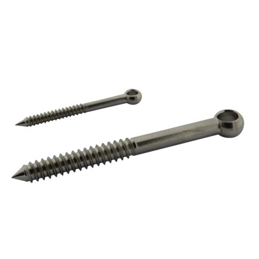 stainless screw-eye 10x100mm stainless