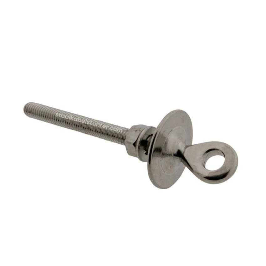 Screw-eyes M6x60 stainless - Dockeyes