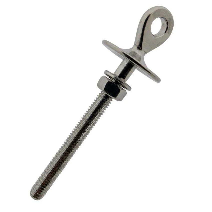 Screw-eyes M6x60 stainless - Dockeyes