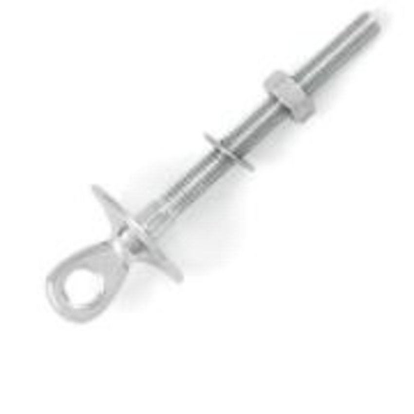 Screw-eyes M6x60 stainless - Dockeyes