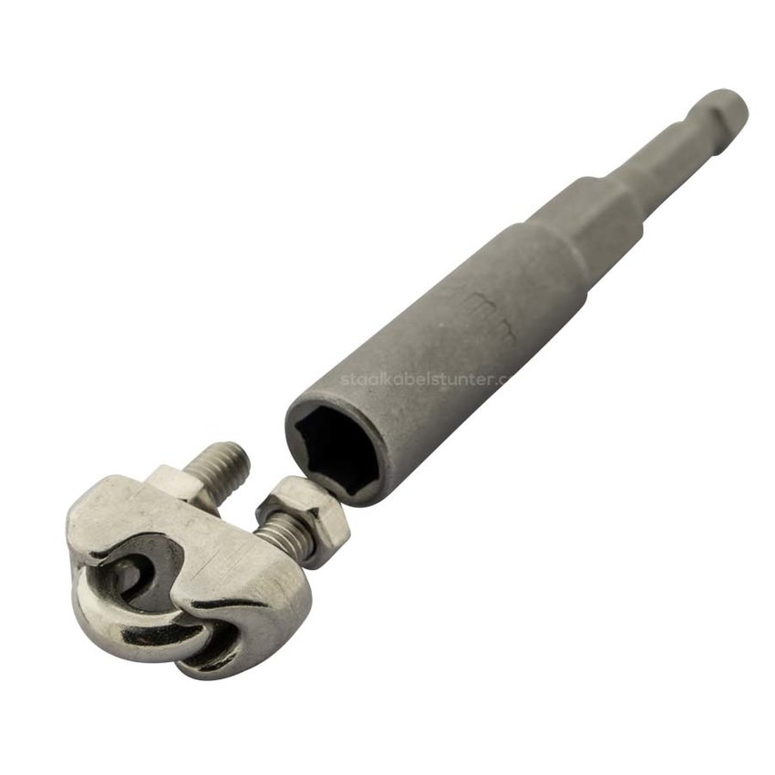 Wire Rope Clip bit for  M5-8mm diepe connection