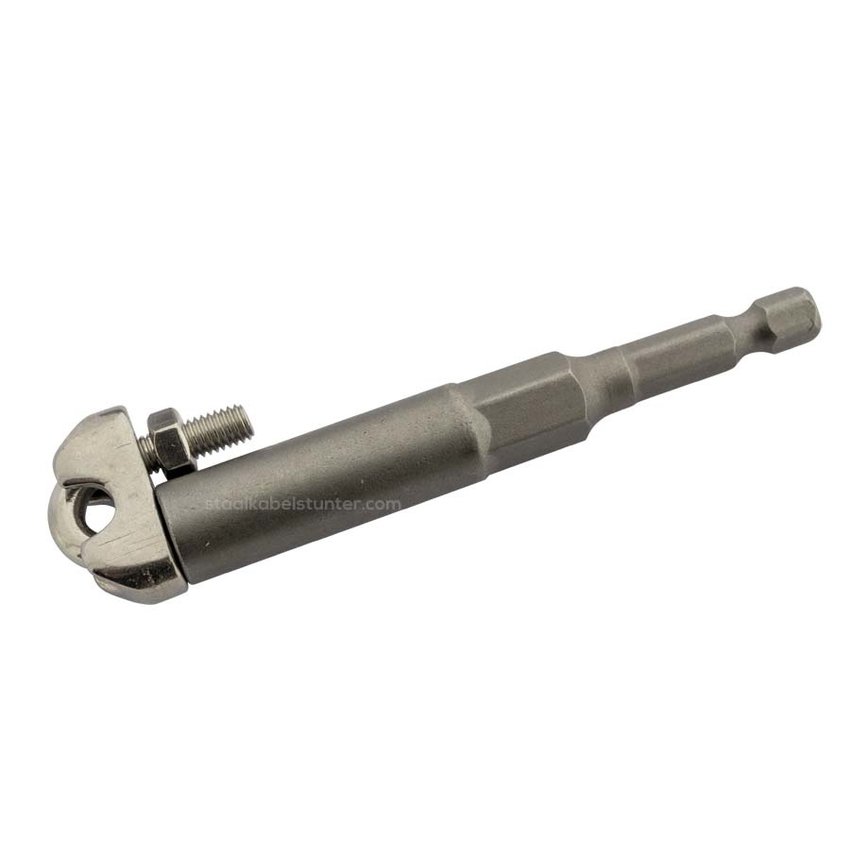 Wire Rope Clip bit for  m4 - 7mm diepe connection