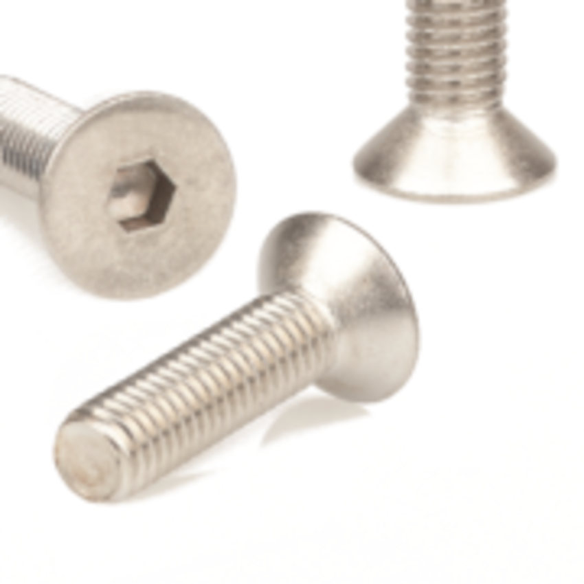 stainless sunk head screw DIN 7991 / ISO 10642