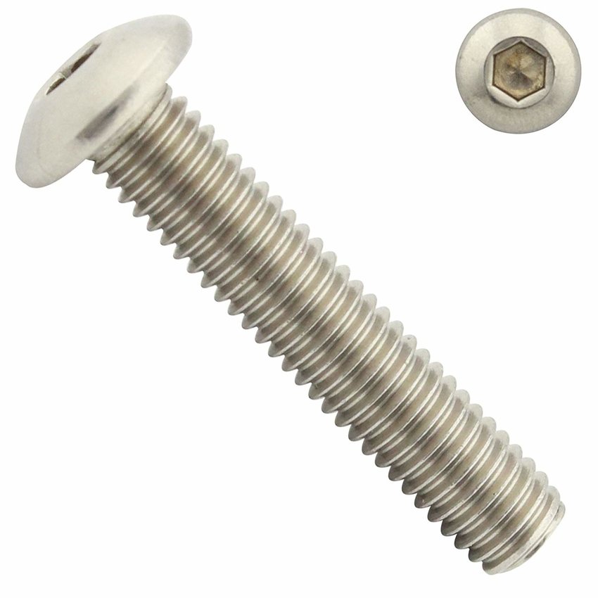 stainless sunk head screw ISO 7380