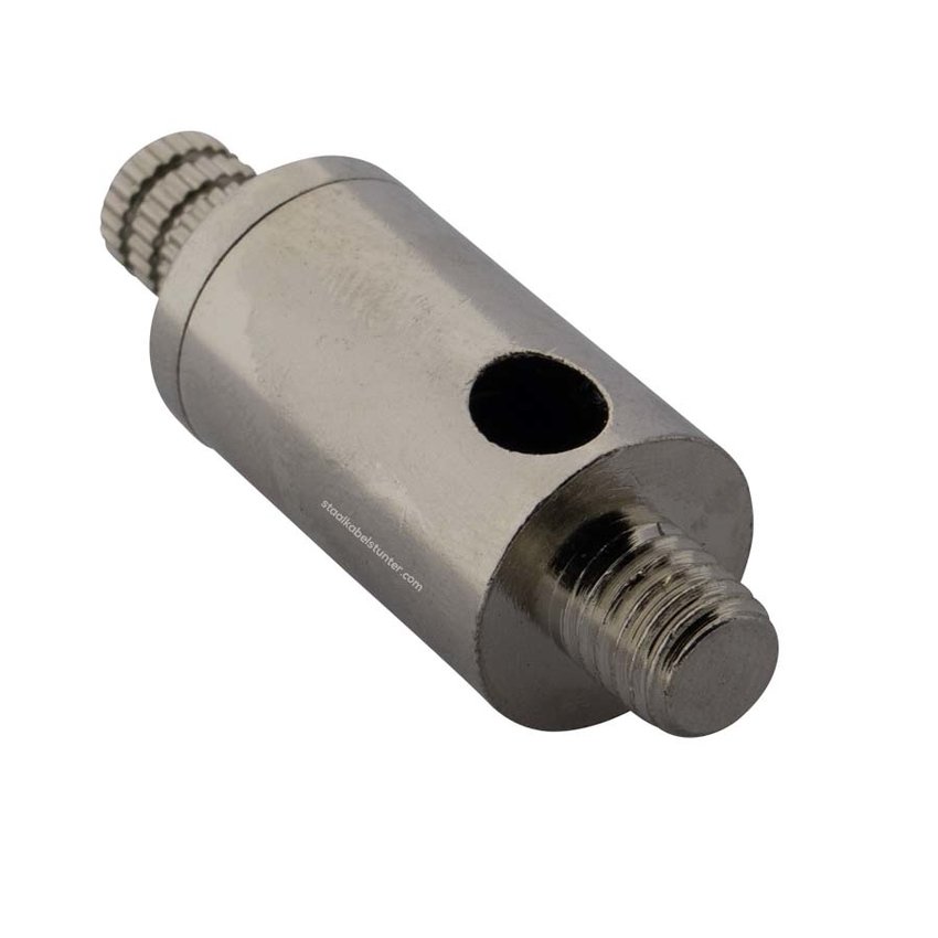 Gripper with fixscrew - for  2.5mm Wire Rope with m8 connection and side exit