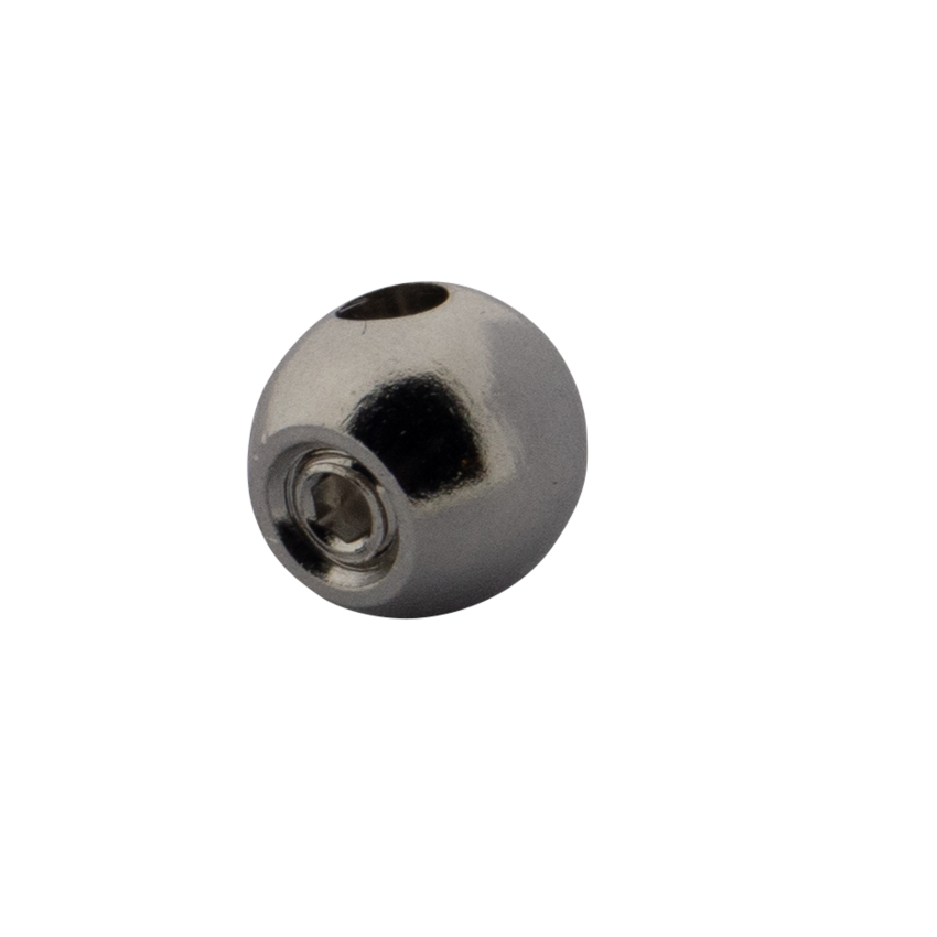 Edelstahl Seilstopper Ball geformt 2 und 3mm Stopper für Stahlseil