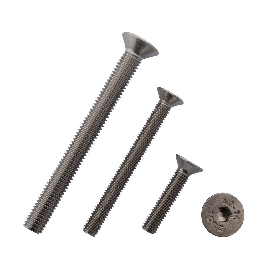 stainless sunk head screw DIN 7991 / ISO 10642