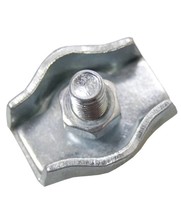 Wire Rope Clips galvanised 2mm simplex