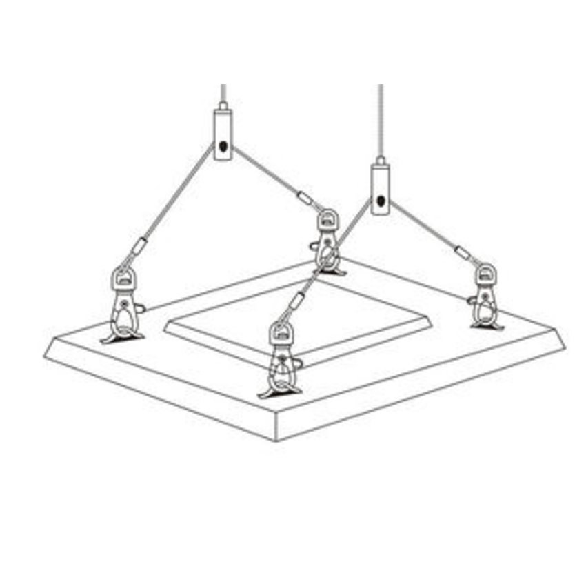 Ophangsysteem staalkabel 1