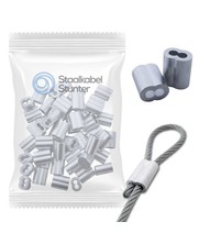 Wire rope clips 10mm 8-form  50 pieces