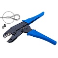 Technx Crimpzange/Presszange zu verwenden bei Aluminium Drahtklammern. Crimping Tool.