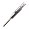Houtschroef terminal terminal Edelstahl 5mm Links- Wantenpanner