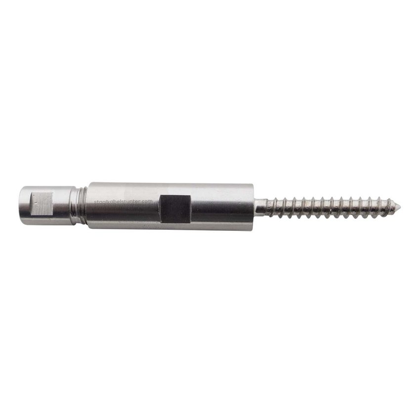 Woodscrew terminalsstainless 5mm right