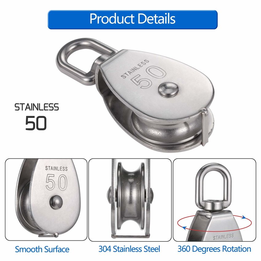 stainless pulleys 15mm