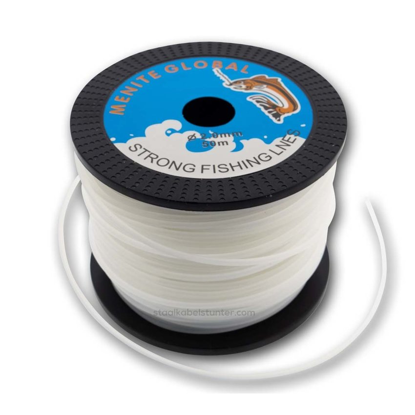 50m Nylon perle draht für DIY schmuck machen - 2mm