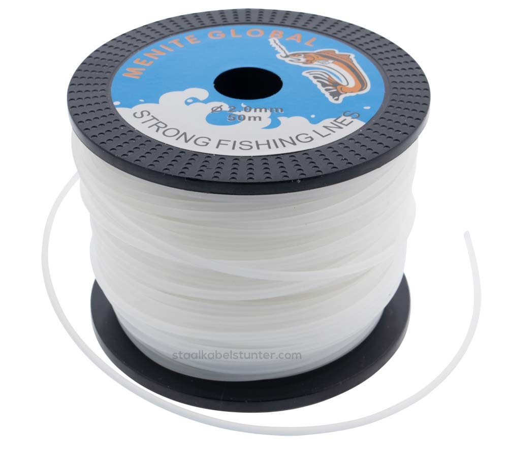 50M Nylon Thread 2Mm For Sale - Wire rope stunter