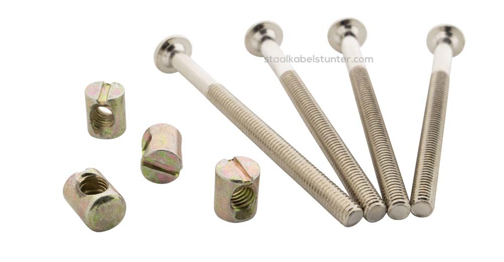 Connecting Bolt And Nut M6X80Mm 4 Pieces For Sale Wire rope stunter