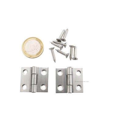 Kogellagerscharnier 89x89 mm rvs | Online Deurbeslagshop