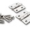 Stainless hinges 26x27mm  2 pieces