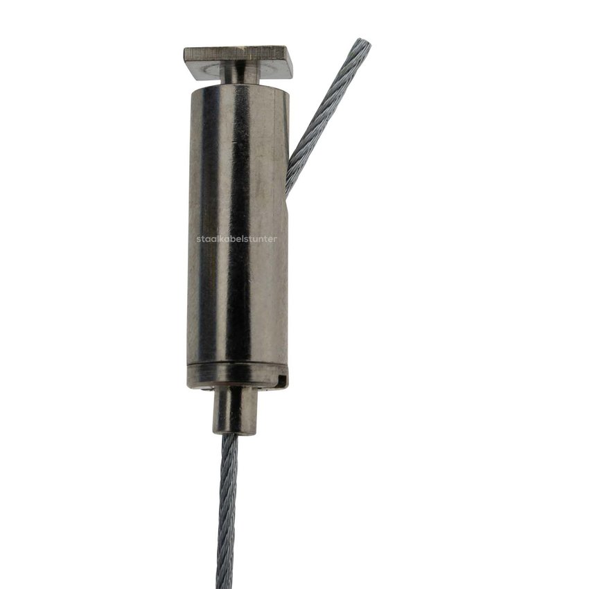 brass chrome plated gripper with square adjusting screw