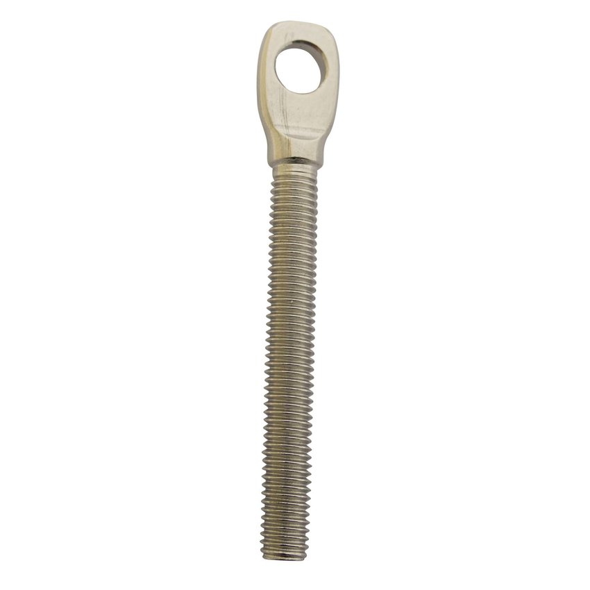 stainless screw-eye Plat right  metric
