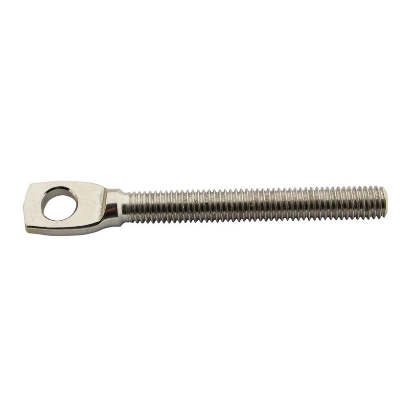 stainless screw-eye Plat right  metric