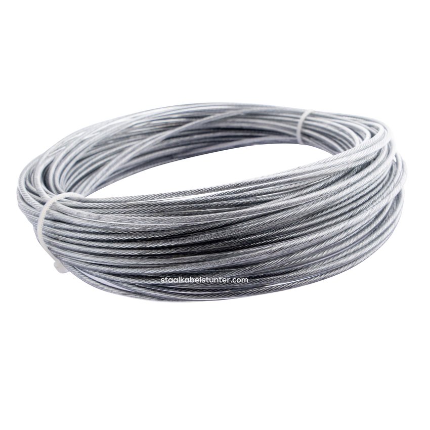 Wire Rope coil Pvc 20 meter 1-2mm