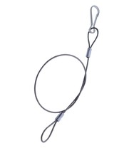 Wire Rope with loops and simplexclamp