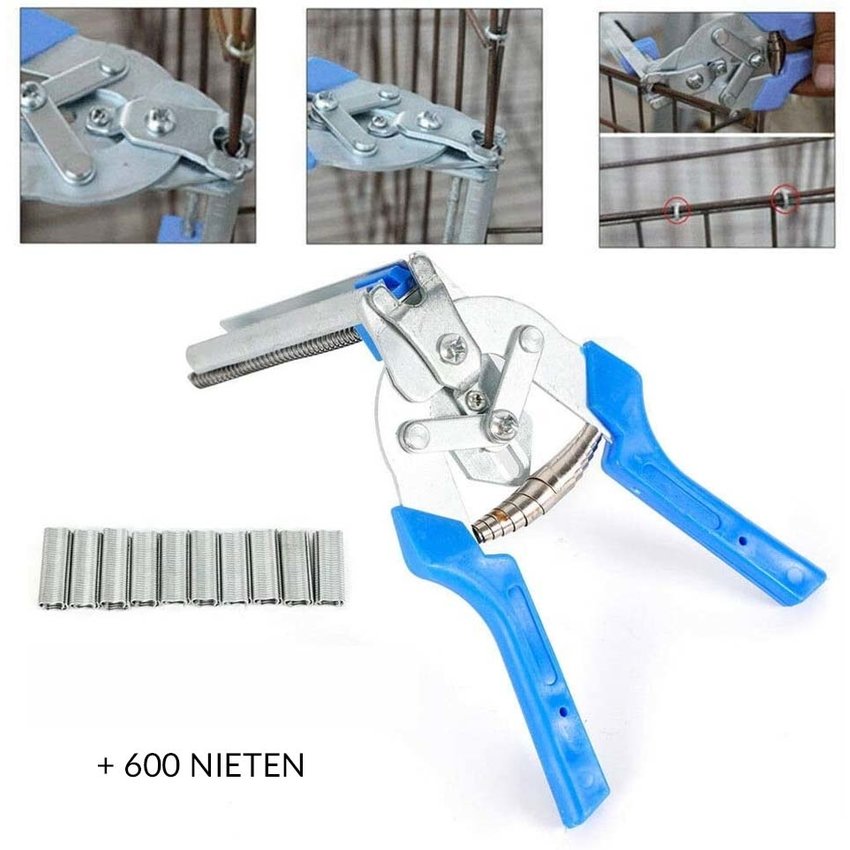 Fence plier with cartridge