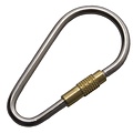 stainless Snap Hook with ribbed screw