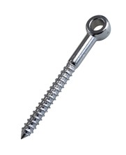 stainless screw-eye 8x80mm stainless