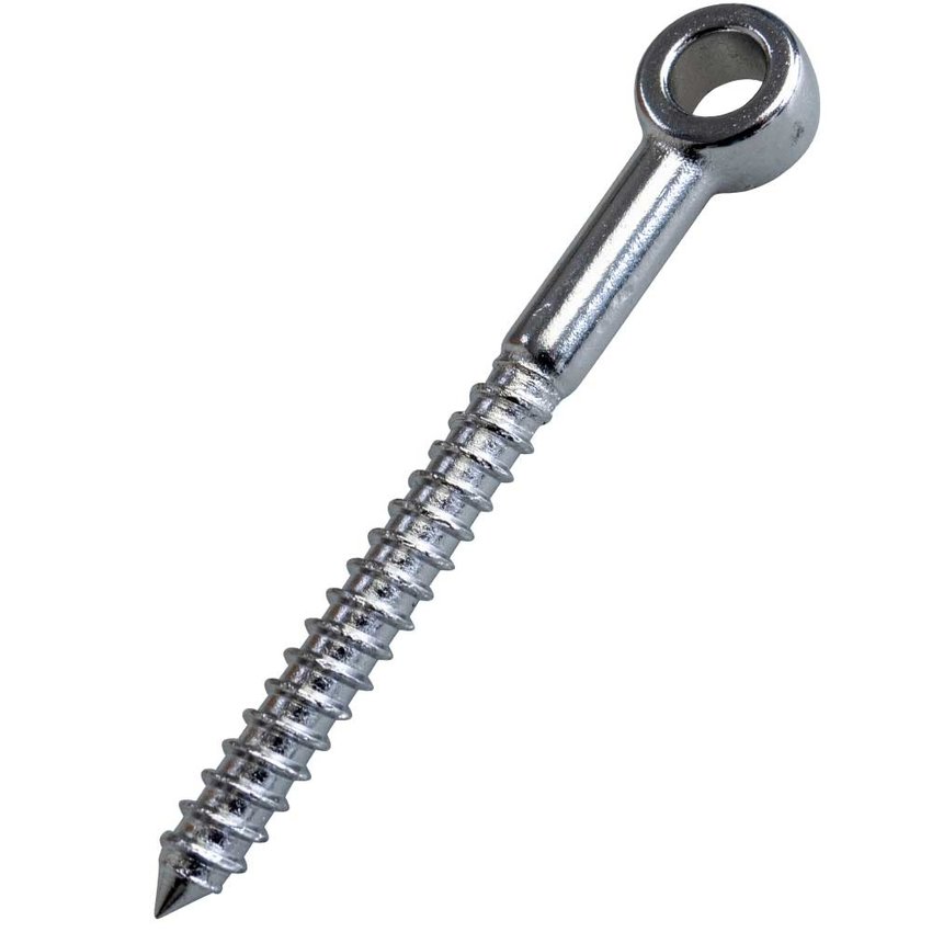 stainless screw-eye 8x80mm stainless