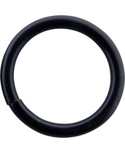 black galvanised rings 20mm