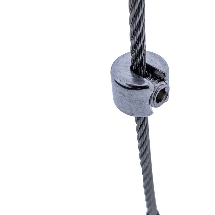 RVS316 Staalkabel Klemstopper 3mm met Inbus Klemsysteem voor Staalkabel