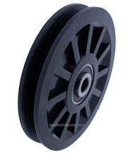 Plastic sheave with bus 97mm