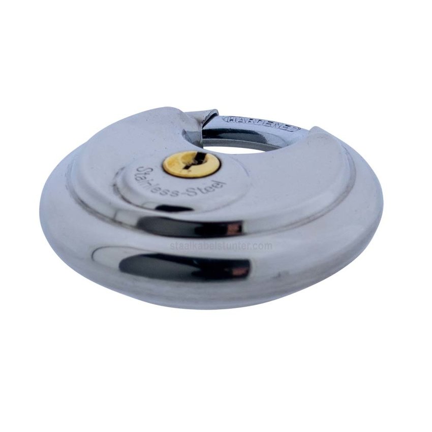 Disc lock  70mm keyalike stainless