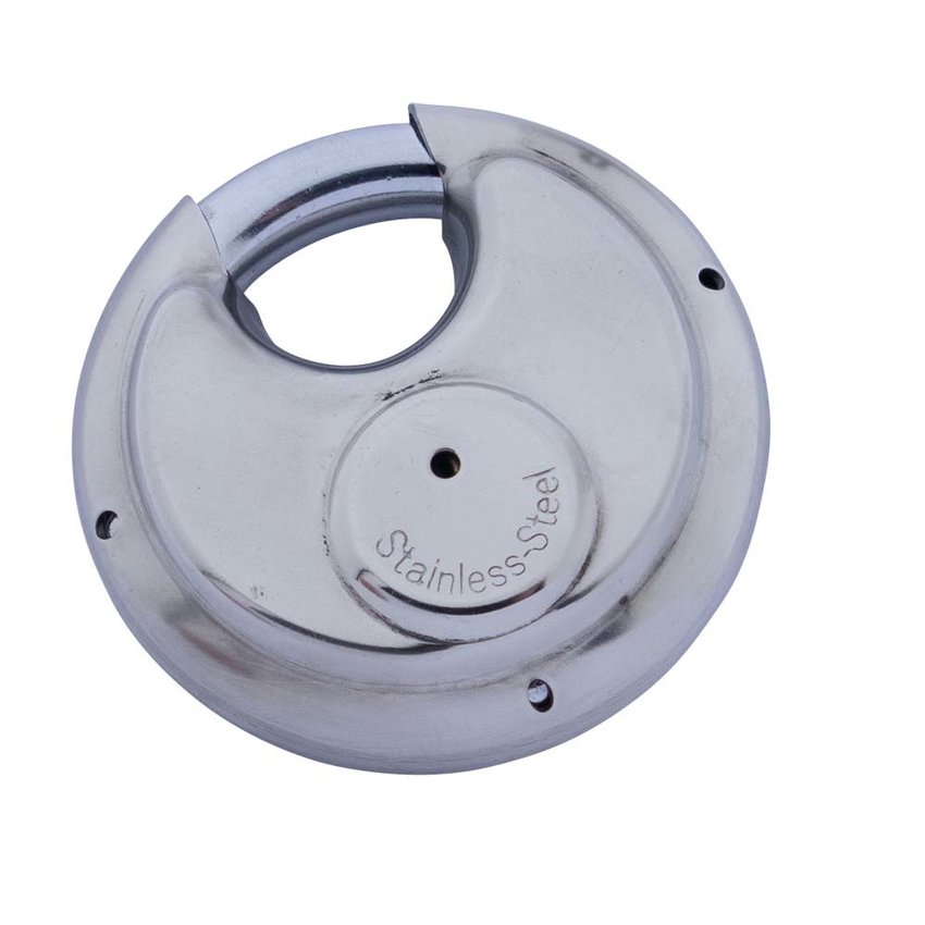 Disc lock  70mm keyalike stainless