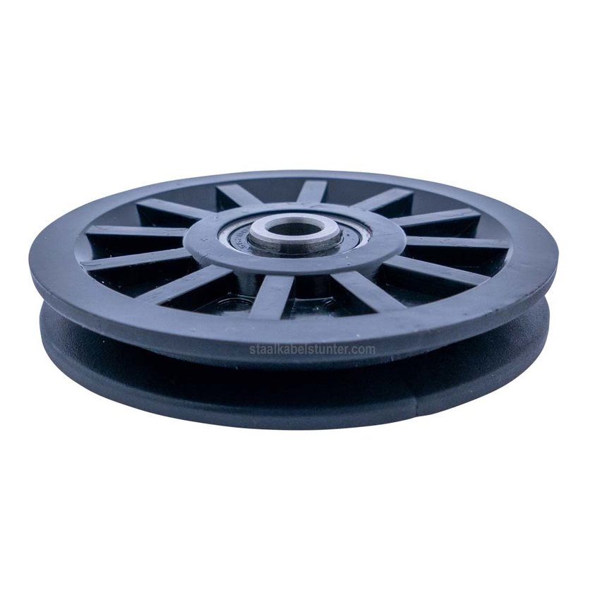 Plastic sheave with bus 97mm