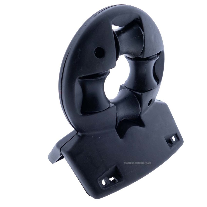 Steel cable guide Plastic for guiding cables and hoses