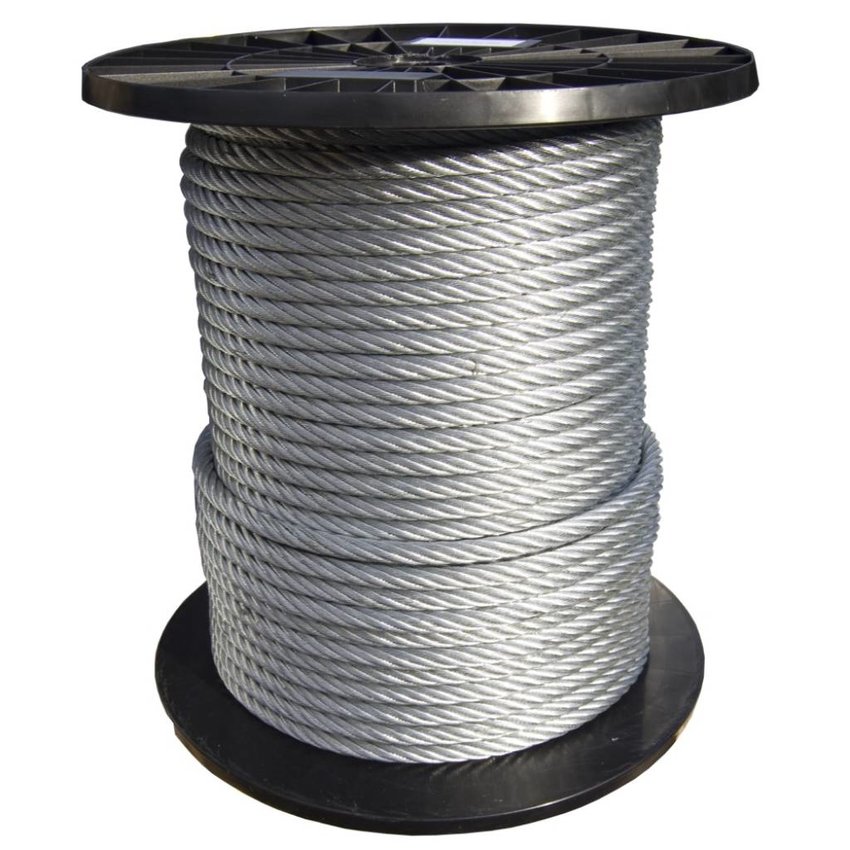 Wire Ropes 10 mm - 100 meter galvanised