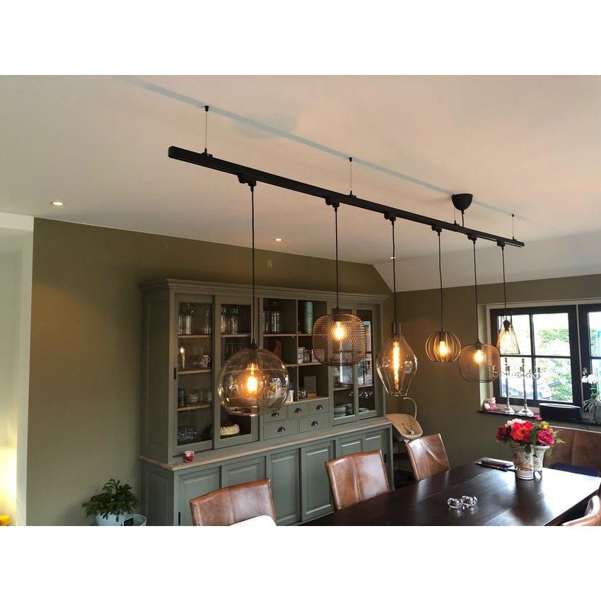 Wire Rope Suspension System 17 Black - with M6 Thread