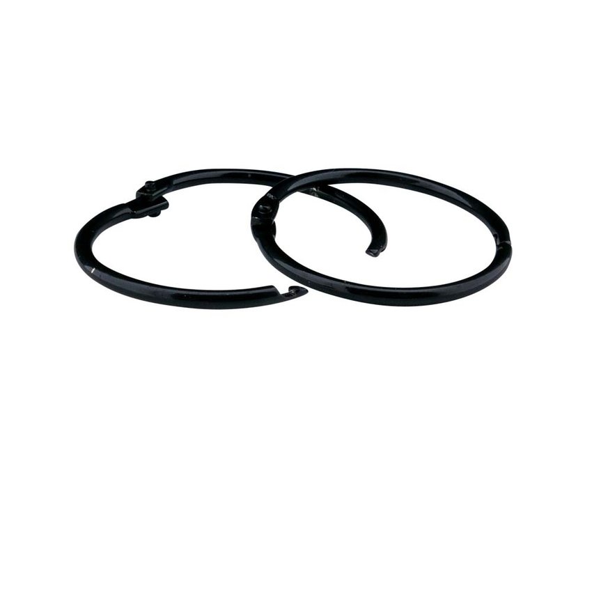 Clickrings 45mm black- 20 pieces