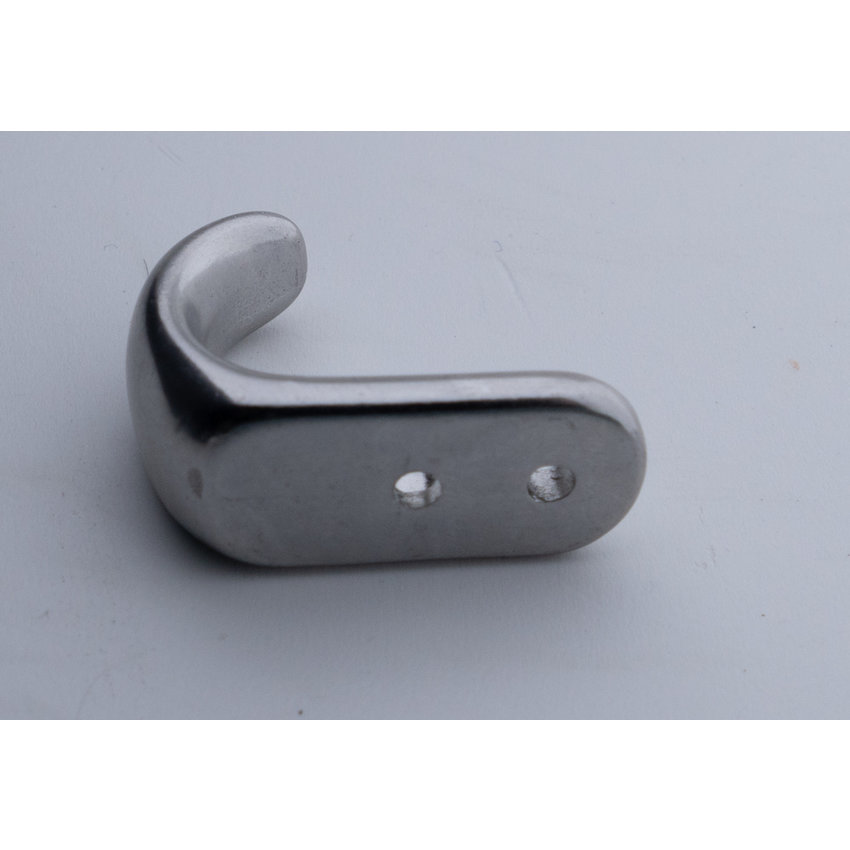 Stainless Coat hooks  31x16mm  A2 quality - double hole "Annelies"